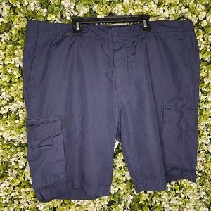 Gently Used Navy Blue H&M cargo shorts XL